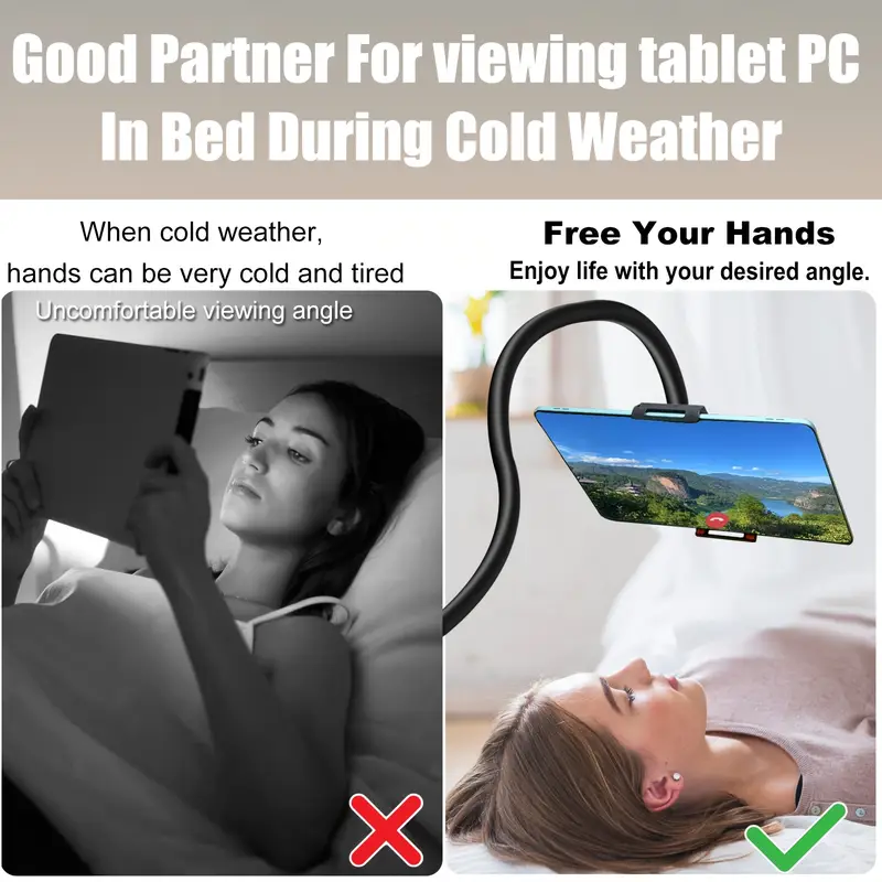 mobile phone holder for bed