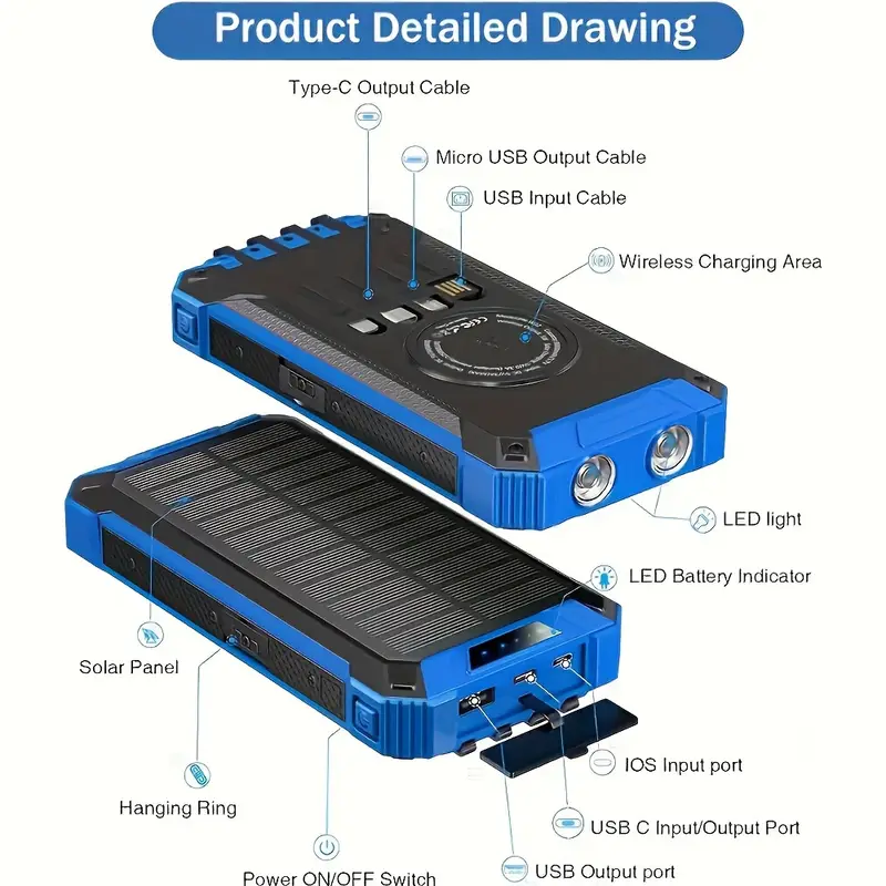 solar powered mobile phone charger usb