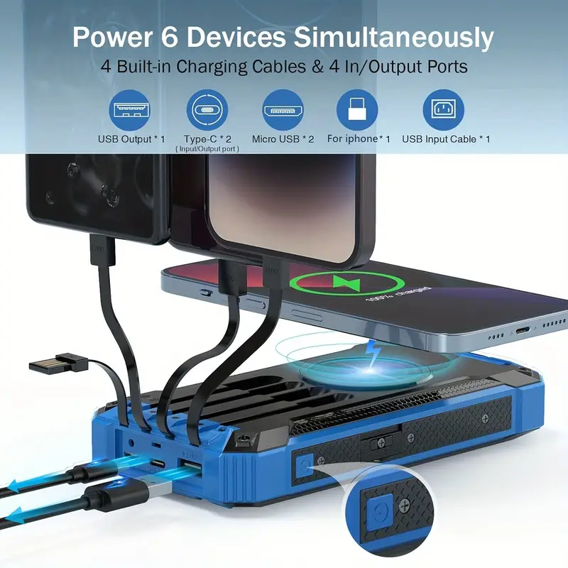 solar powered mobile phone charger portable