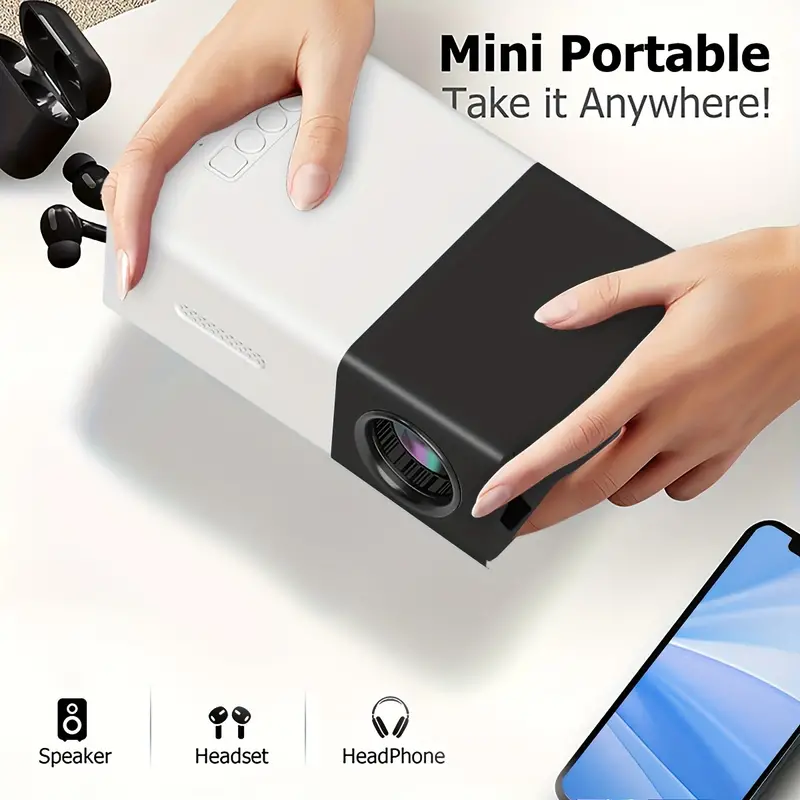 hd mini projector wifi