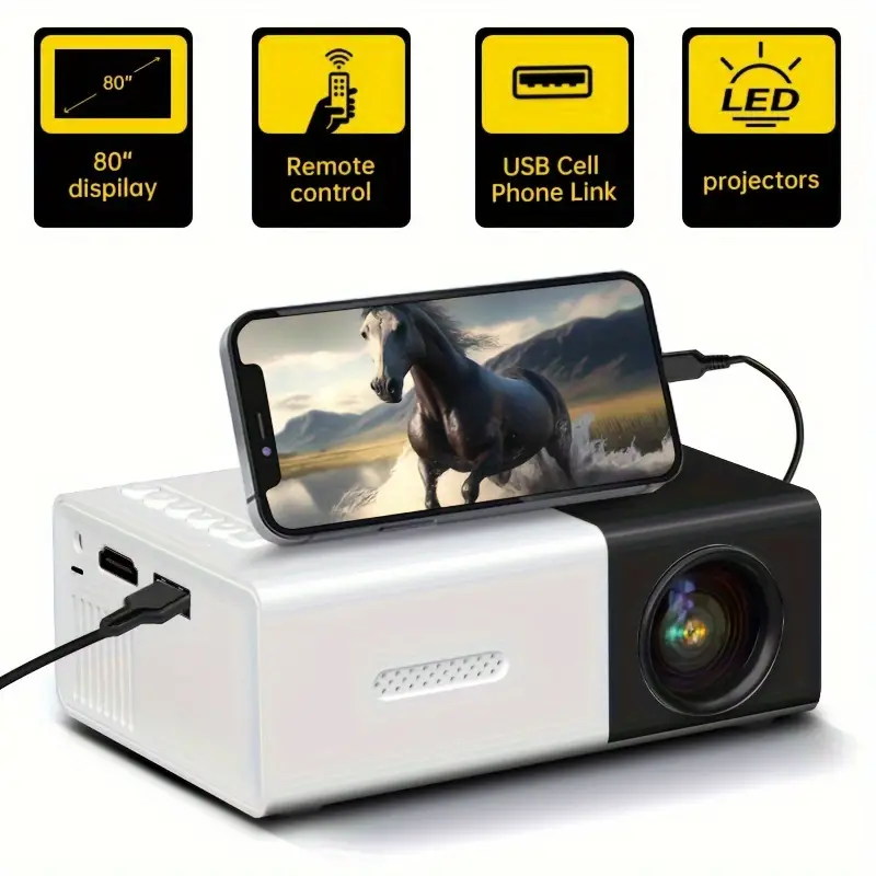 hd mini projector 4k