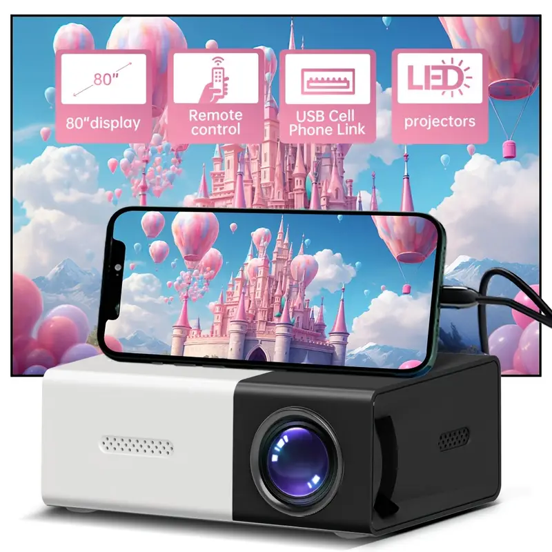 hd mini projector android