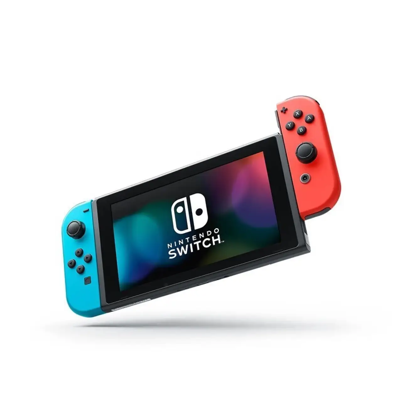 NintendoSwitchHandheldMotionSensingGamingConsoleJapaneseVersionRedAndBlueJoyConControllersBatteryLife4.5to9Hours