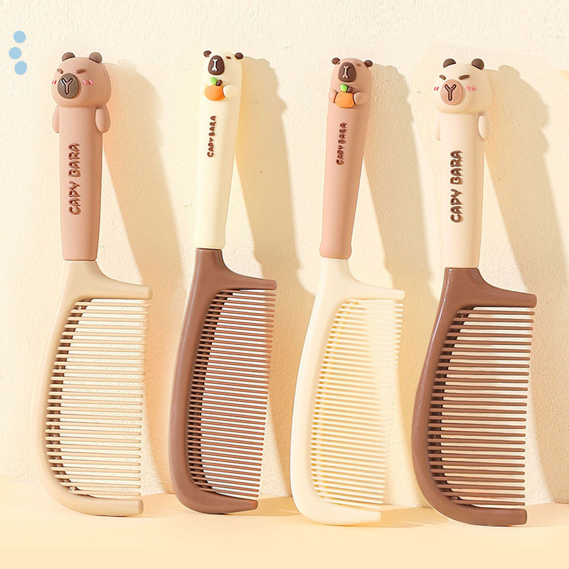 Cartoon-Cute-Pet-Doll-Hair-Comb-Anti-Static-Detangling-Brush-for-Students-and-Ladies-Cute-Home-Use-Brush-with-Individual-Packaging